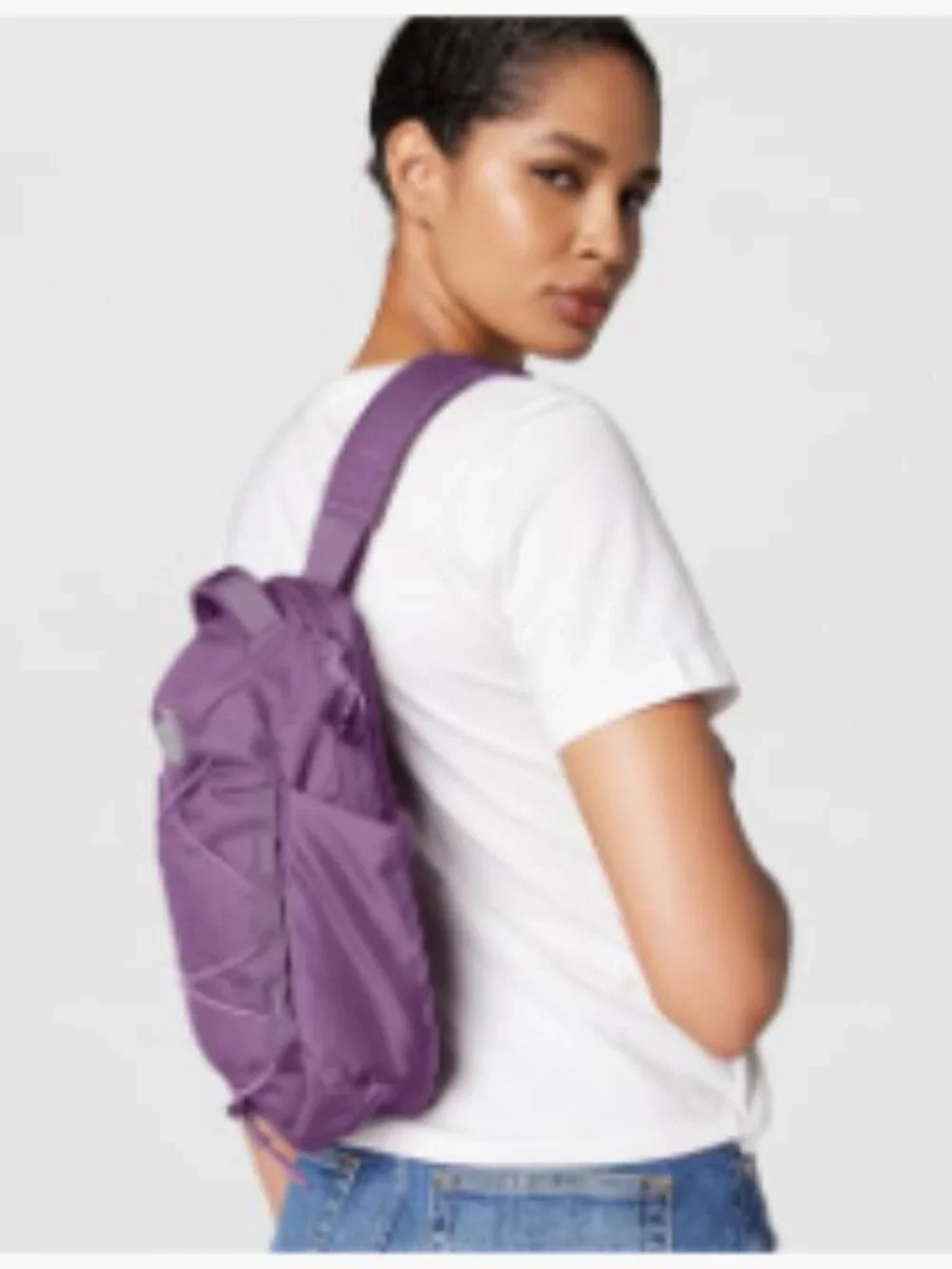 Sling Bag Crossbody Adjustable Strap Water Repellent Tablet Sleeve Multi